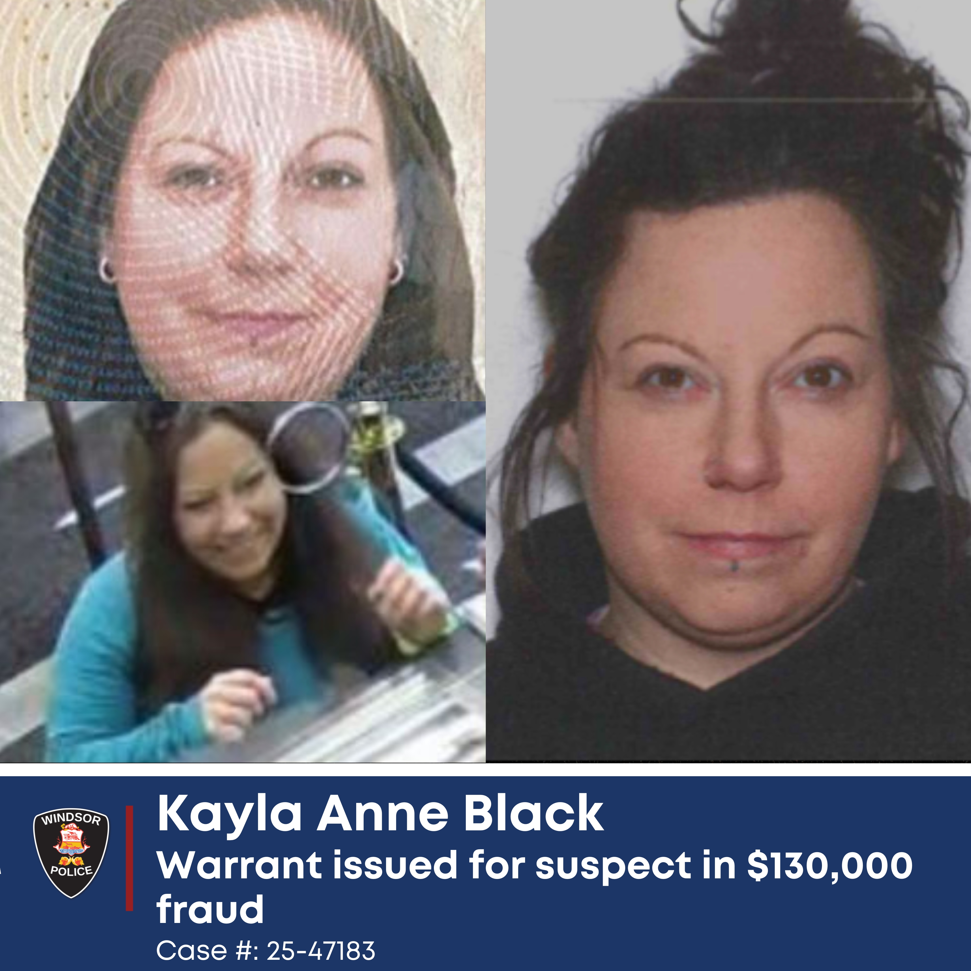 Photos of suspect